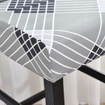 Textile elastique pour housse chaise de bar et tabouret design
