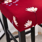 Textile elastique pour housse chaise de bar et tabouret elegante