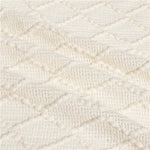 Tissu doux de notre couverture beige