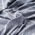 Tissu elastique de notre housse de canape ajustable