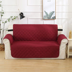 Couvre canape impermeable rouge