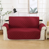 Couvre canape impermeable rouge