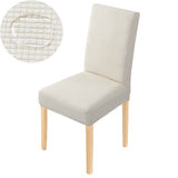 Housse de chaise etanche waterproof blanc