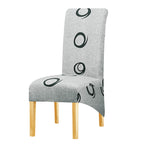 Housse de chaise grande taille grise