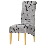 Housse de chaise grande taille moderne gris