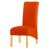 Housse de chaise grande taille orange