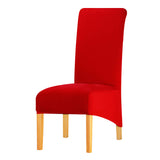 Housse de chaise grande taille rouge