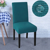 Housse de chaise impermeable bleu canard