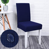 Housse de chaise impermeable bleu marine