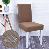 Housse de chaise impermeable marron clair