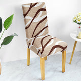 Housse de chaise lycra avec une decoration moderne de salon