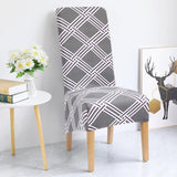 Housse de chaise xl grande taille design dans une decoration de salon