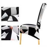 Housse de chaise xl grande taille elastique textile extensible