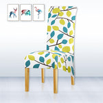 Housse de chaise xl grande taille nature moderne dans une decoration de salon