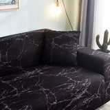 Housse de coussin pour canapé design noir
