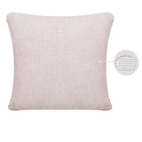 Housse de coussin impermeable blanc pour canape