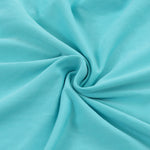 Textile elastique pour housse d'assise de canape d'angle bleu clair