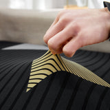 Textile elastique pour housse d'assise de canape angle elasthanne