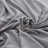 Textile elastique pour housse d'assise de canape d'angle gris clair