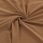 Textile elastique pour housse d'assise de canape d'angle marron clair