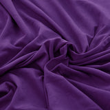 Textile elastique pour housse d'assise de canape d'angle violet