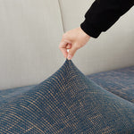 Textile elastique pour housse d'assise de canape anti tache