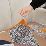 Textile elastique pour housse assise de canape extensible