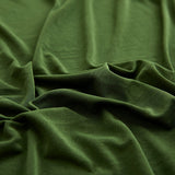 Textile elastique pour housse assise de canape vert fonce