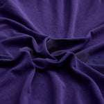 Textile eslastique pour housse assise de canape violet