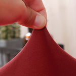 Textile elastique pour housse de canape rouge