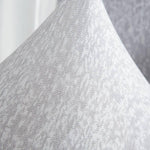 Textile extensible pour housse de canapé d'angle gris clair