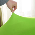 Textile extensible pour housse de canape angle vert