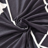 Textile extensible de notre housse de canape gris fonce