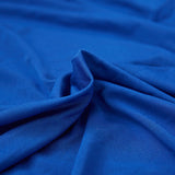 Textile extensible pour housse de canape bleu
