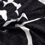 Textile de qualite de notre housse de canape d'angle bi extensible noir