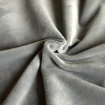 Textile (Velours) utilisé pour notre Housse de chaise velours gris