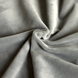 Textile (Velours) utilisé pour notre Housse de chaise velours gris