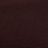 Tissu Jacquard elastique de notre housse de coussin impermeable marron chocolat