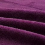 Tissu elastique et doux de notre housse de canape velours violet