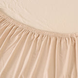 Tissu elastique pour housse de canape angle beige