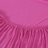 Tissu elastique pour housse de canape angle rose