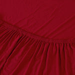 Tissu elastique pour housse de canape angle rouge