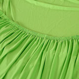 Tissu elastique pour housse de canape angle vert