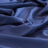 Tissu elastique de notre housse de canape extensible bleu marine