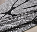 Tissu elastique pour housse de chaise moderne gris