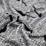 Tissu de haute qualite pour housse d'assise de canape d'angle universelle gris