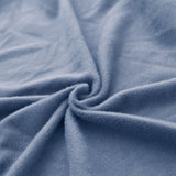 Tissu de haute qualite de notre housse de coussin en velours bleu