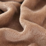 Tissu de haute qualite de notre housse de coussin en velours marron