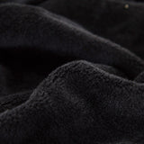 Tissu de haute qualite de notre housse de coussin en velours noir