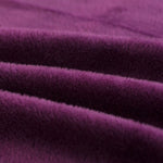 Tissu haute qualite de notre housse de coussin en velours violet